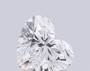 1.08ct HEART D VS1 Lab diamond