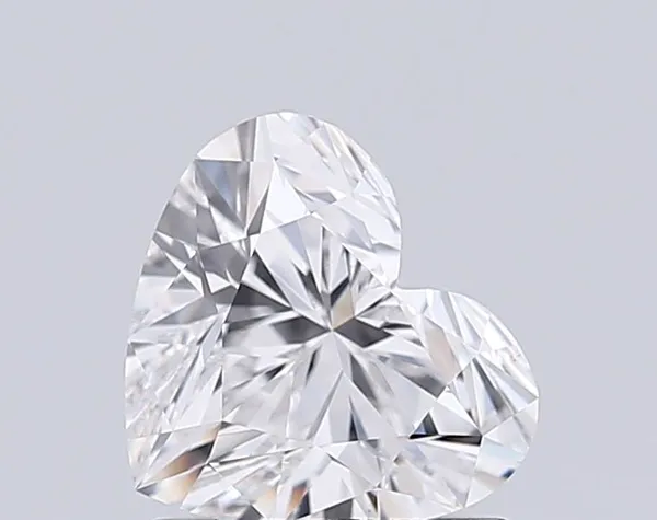 1.08ct HEART D VS1 Lab diamond