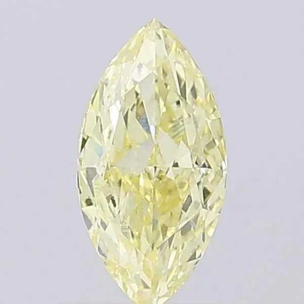 1.01ct MARQUISE Fancy Yellow VVS2 Coloured Lab diamond