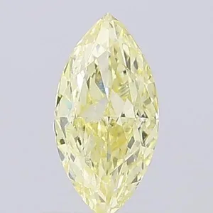 1.01ct MARQUISE Fancy Yellow VVS2 Coloured Lab diamond