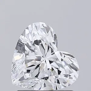 1.01ct HEART D VVS1 Lab diamond