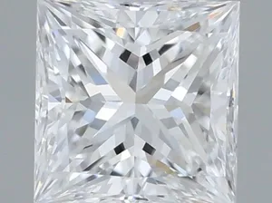 0.5ct PRINCESS D IF Natural diamond