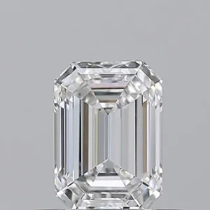 0.5ct EMERALD F VVS1 Natural diamond
