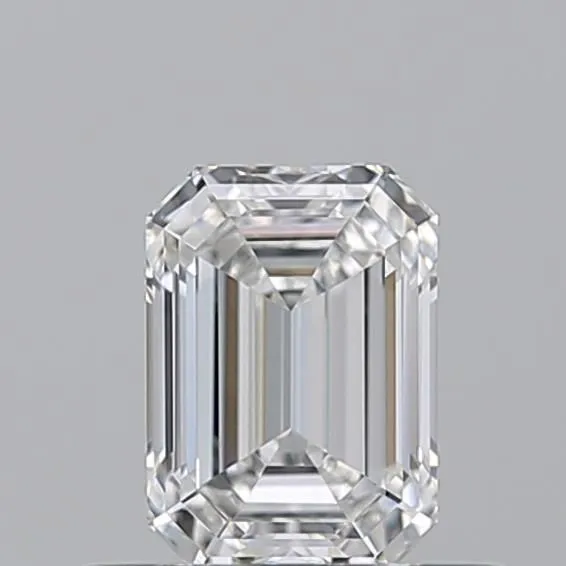 0.5ct EMERALD F VVS1 Natural diamond