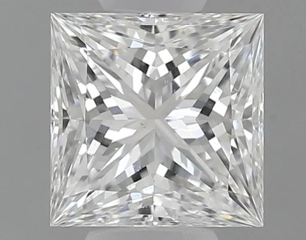 0.62ct PRINCESS F SI1 Natural diamond