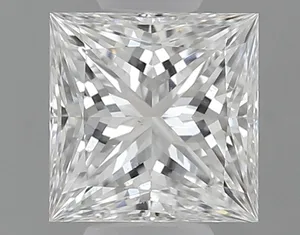 0.62ct PRINCESS F SI1 Natural diamond
