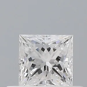 0.4ct PRINCESS D VVS1 Natural diamond