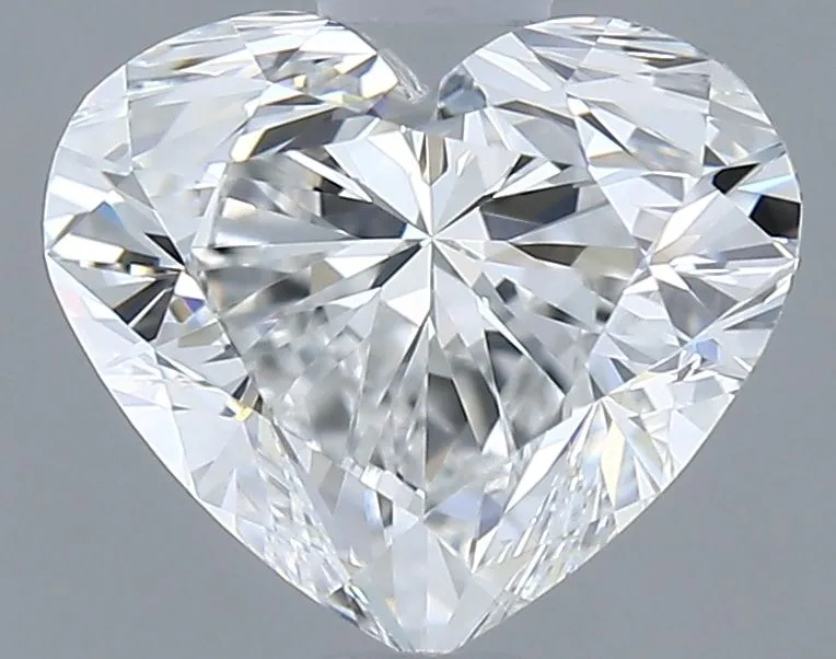 0.90ct HEART F VVS2 Natural diamond