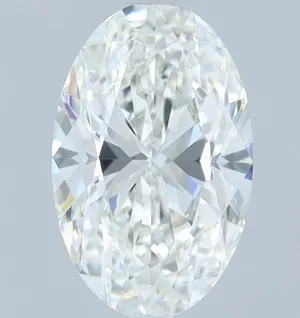 0.53ct OVAL H VVS1 Natural diamond