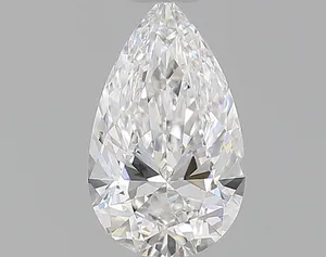 0.5ct PEAR E VS2 Natural diamond