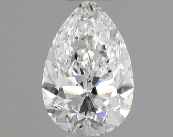 0.48ct PEAR F SI1 Natural diamond