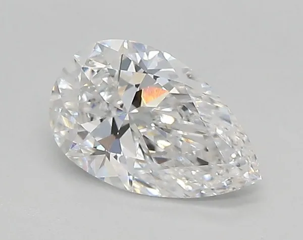 0.85ct PEAR D VVS1 Lab diamond