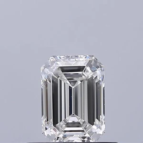 0.52ct EMERALD F VS2 Natural diamond