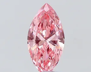 1.22ct MARQUISE Fancy Vivid Pink VS1 Coloured Lab diamond