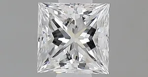 0.37ct PRINCESS D VVS1 Natural diamond