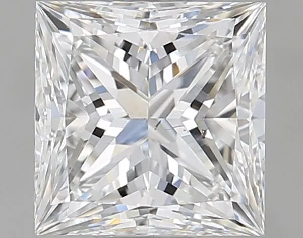 0.99ct PRINCESS F SI1 Natural diamond