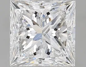 0.99ct PRINCESS F SI1 Natural diamond