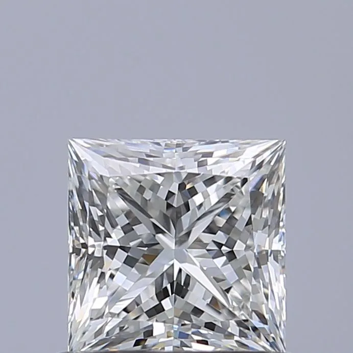 0.71ct PRINCESS F IF Natural diamond