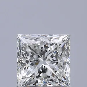 0.71ct PRINCESS F IF Natural diamond
