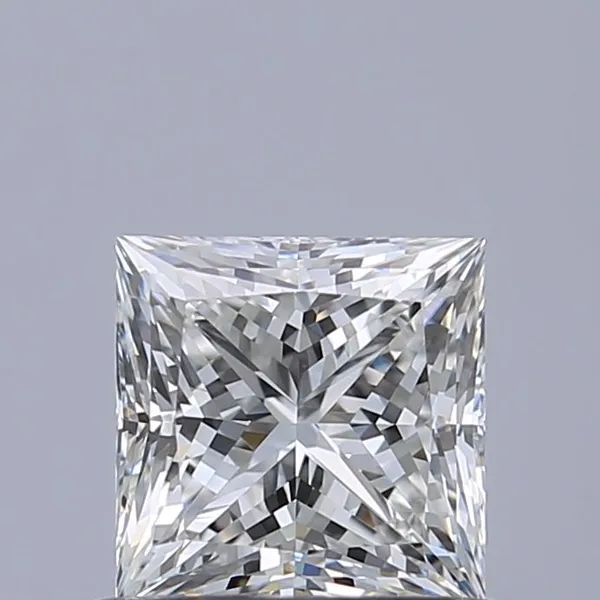 0.71ct PRINCESS F IF Natural diamond