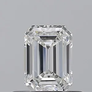 0.5ct EMERALD F IF Natural diamond