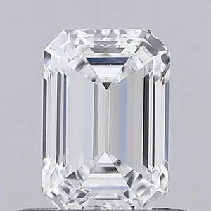 0.59ct EMERALD D VVS1 Lab diamond