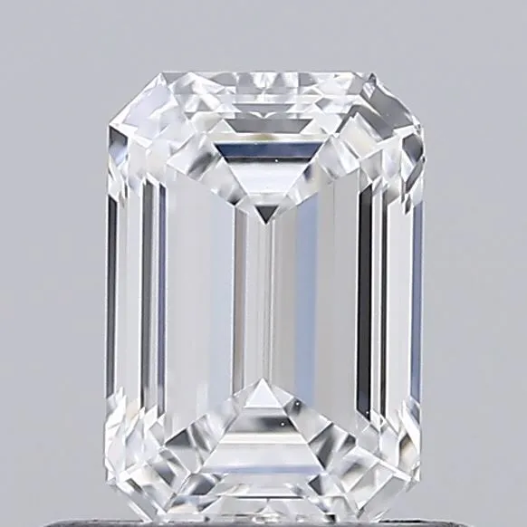 0.59ct EMERALD D VVS1 Lab diamond