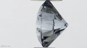 0.32ct ROUND Fancy Vivid Blue VVS2 Coloured Lab diamond