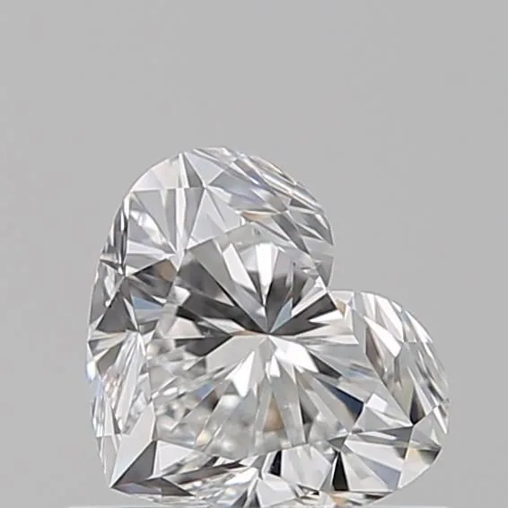 0.60ct HEART E VVS2 Natural diamond
