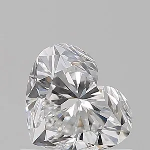 0.6ct HEART E VVS2 Natural diamond