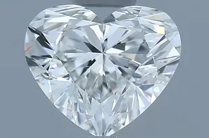 0.9ct HEART G VVS1 Natural diamond