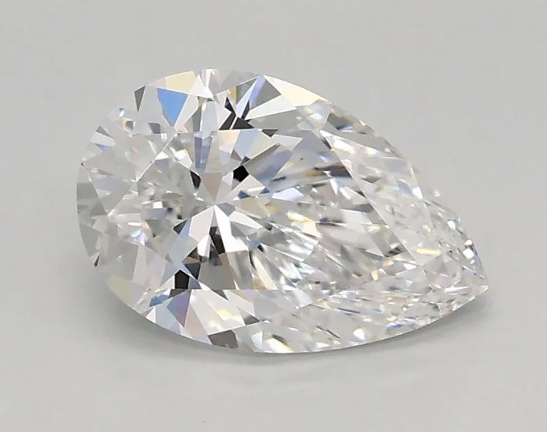 0.87ct PEAR D VVS2 Lab Grown diamond
