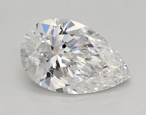 0.87ct PEAR D VVS2 Lab diamond