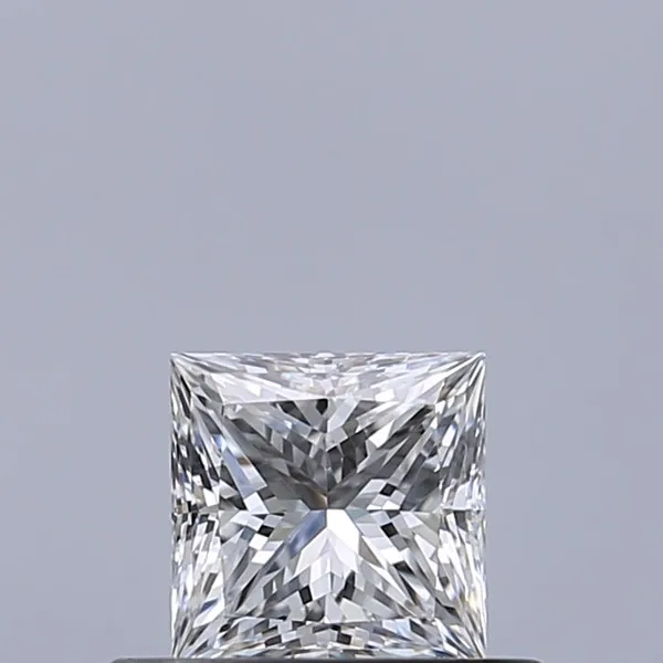 0.42ct PRINCESS D VVS2 Natural diamond