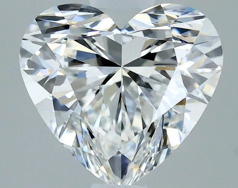 0.78ct HEART F VS2 Natural diamond