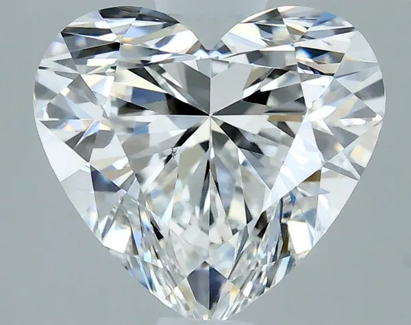 0.78ct HEART F VS2 Natural diamond