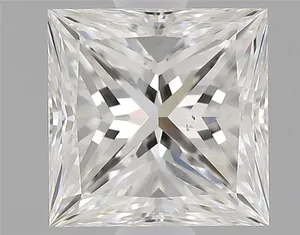 1ct PRINCESS G SI2 Natural diamond
