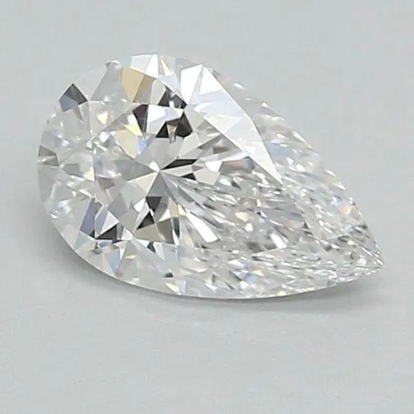 0.77ct PEAR D VVS1 Lab diamond