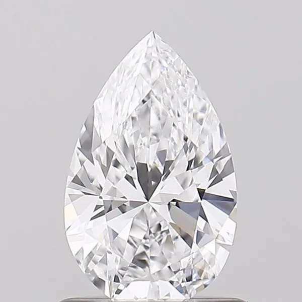 0.7ct PEAR D VVS1 Lab diamond