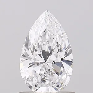 0.7ct PEAR D VVS1 Lab diamond