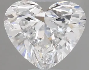 0.34ct HEART D SI2 Natural diamond