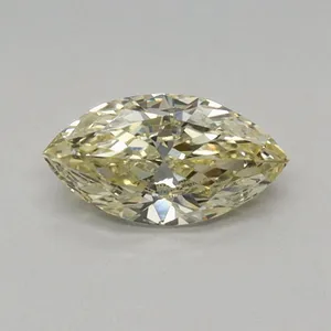 0.37ct MARQUISE Fancy Yellow VVS2 Coloured Lab diamond