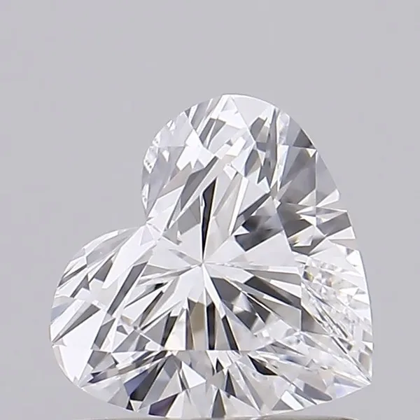 0.81ct HEART D VVS1 Lab diamond