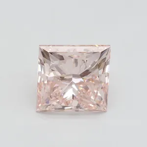 5.01ct PRINCESS Fancy Intense Pink VS2 Coloured Lab diamond