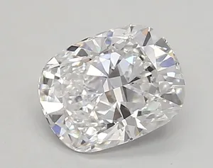 0.95ct CUSHION D VVS1 Lab diamond