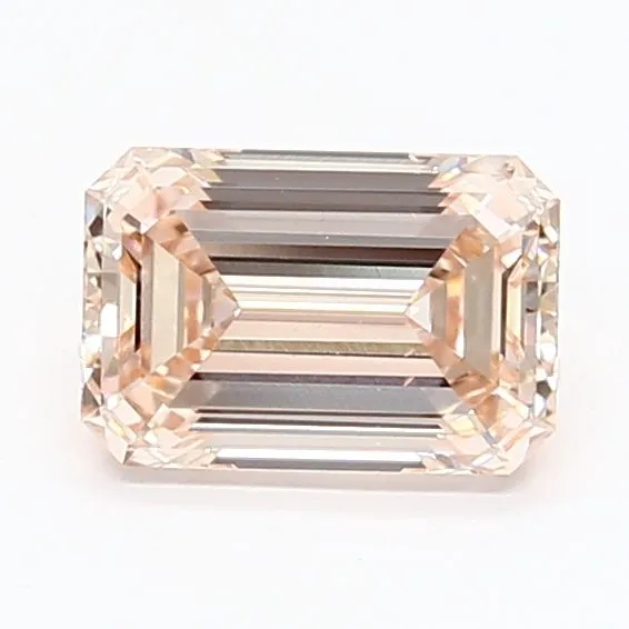 1.21ct EMERALD Fancy Intense Pink VS2 Coloured Lab diamond
