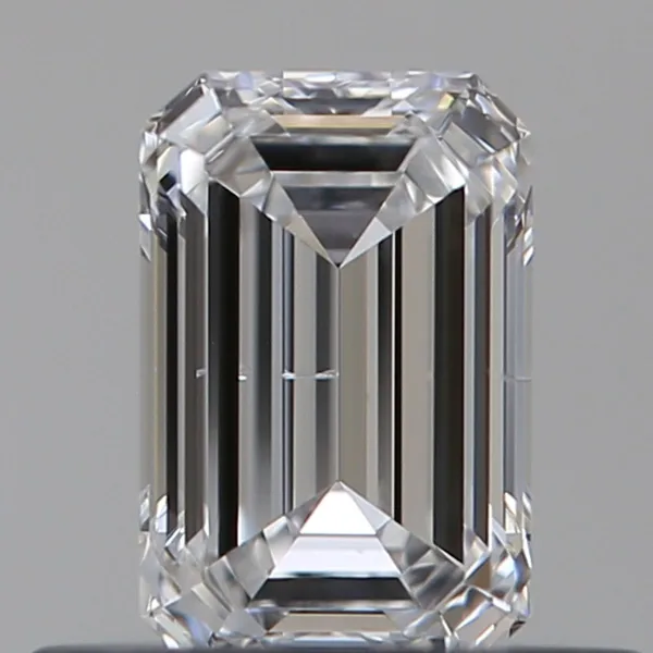 0.5ct EMERALD D SI2 Natural diamond