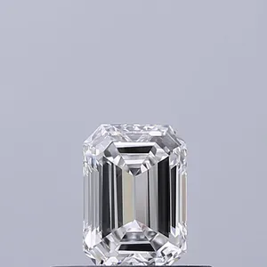 0.4ct EMERALD D VVS1 Natural diamond
