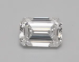 0.66ct EMERALD D VVS1 Lab diamond