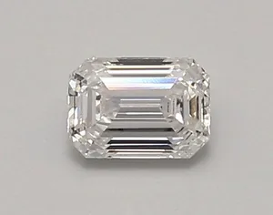 0.64ct EMERALD E VVS1 Lab diamond